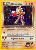Rocket's Hitmonchan - Gym Heroes - #11 (1st Edition)