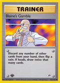 Blaine's Gamble - Gym Heroes - #121 (1st Edition)