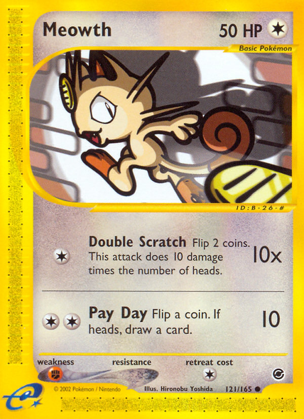 Meowth - Expedition - #121