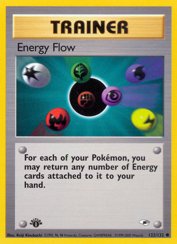 Energy Flow - Gym Heroes - #122 (1st Edition)