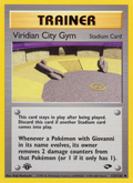 Viridian City Gym - Gym Challenge - #123 (1st Edition)