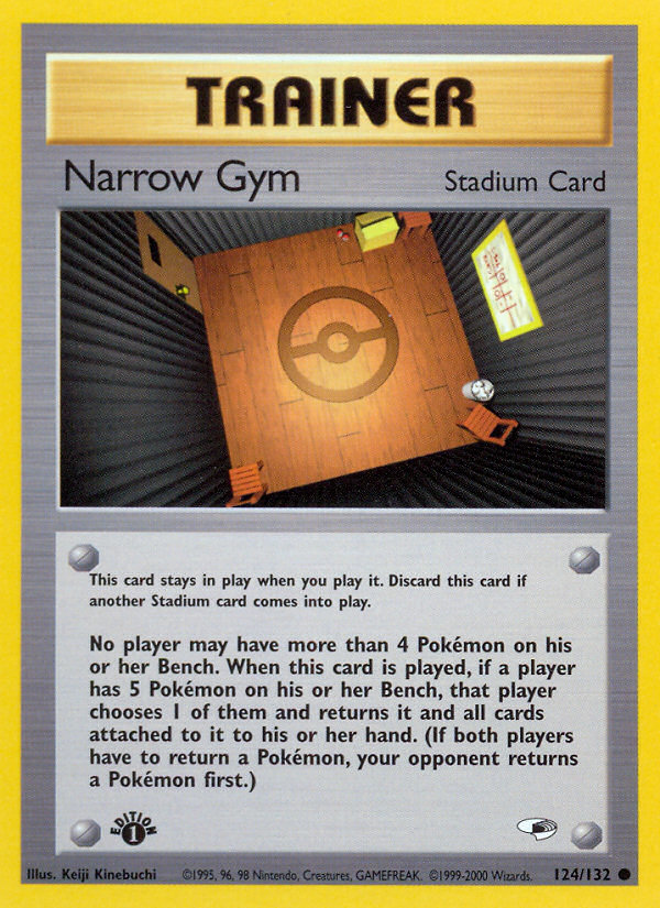 Narrow Gym - Gym Heroes - #124 (1st Edition)
