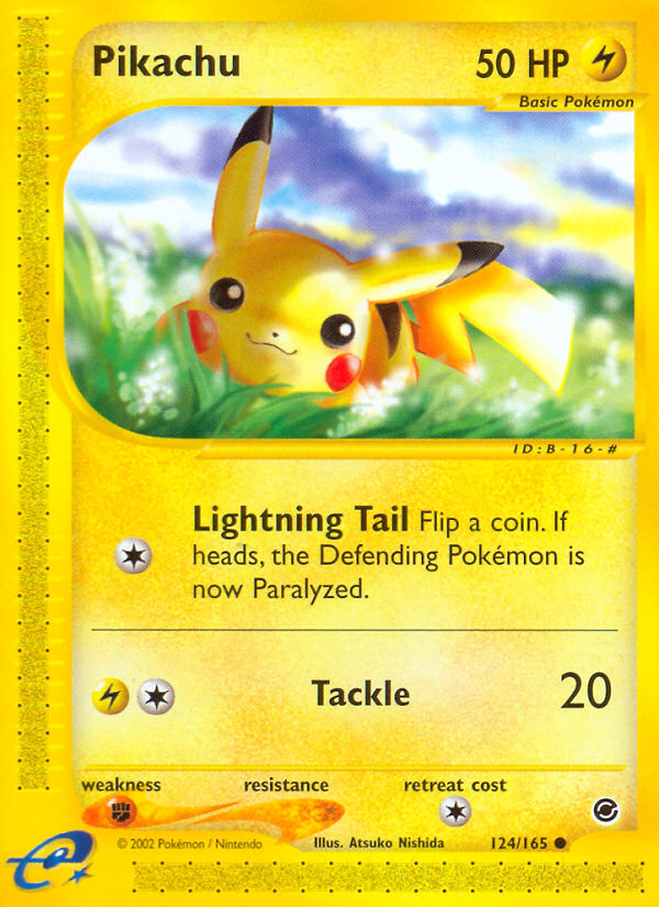 Pikachu - Expedition - #124