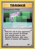 Transparent Walls - Gym Challenge - #125 (1st Edition)