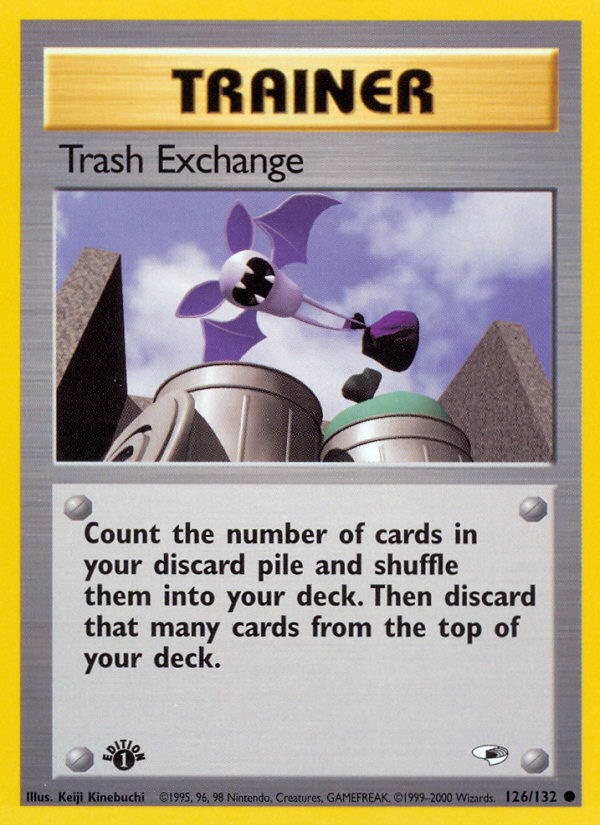 Trash Exchange - Gym Heroes - #126 (1st Edition)