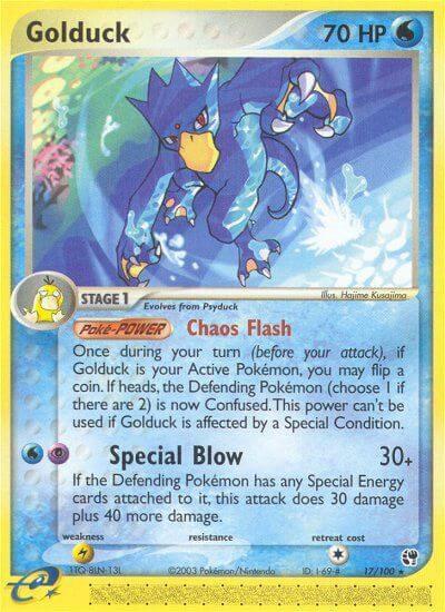 Golduck - EX Sandstorm - #17