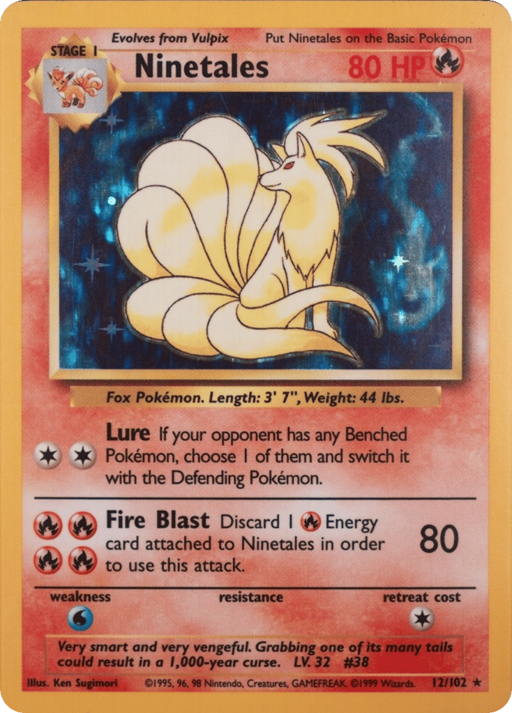 Ninetales - Base Set - #12