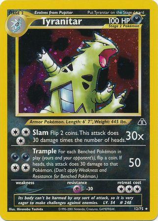 Tyranitar - Neo Discovery - #12
