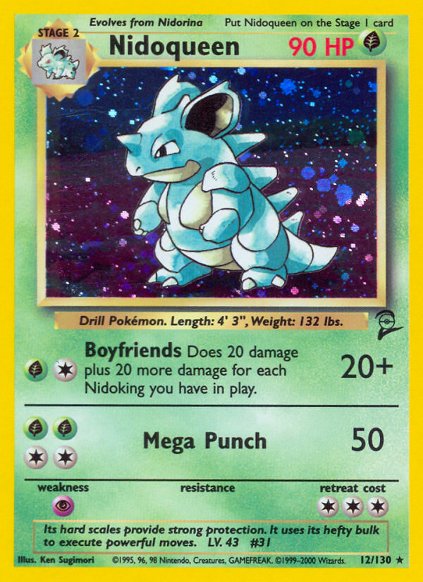 Nidoqueen - Base Set 2 - #12