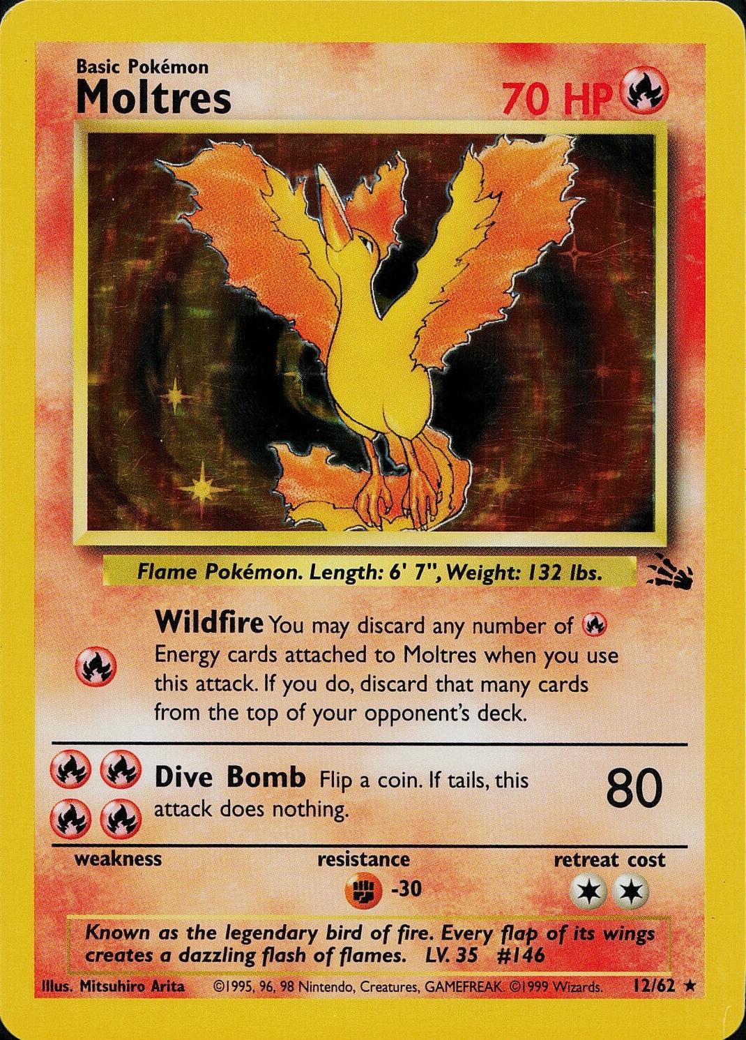 Moltres - Fossil - #12