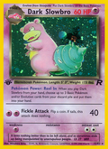 Dark Slowbro - Team Rocket - #12 (1st Edition)