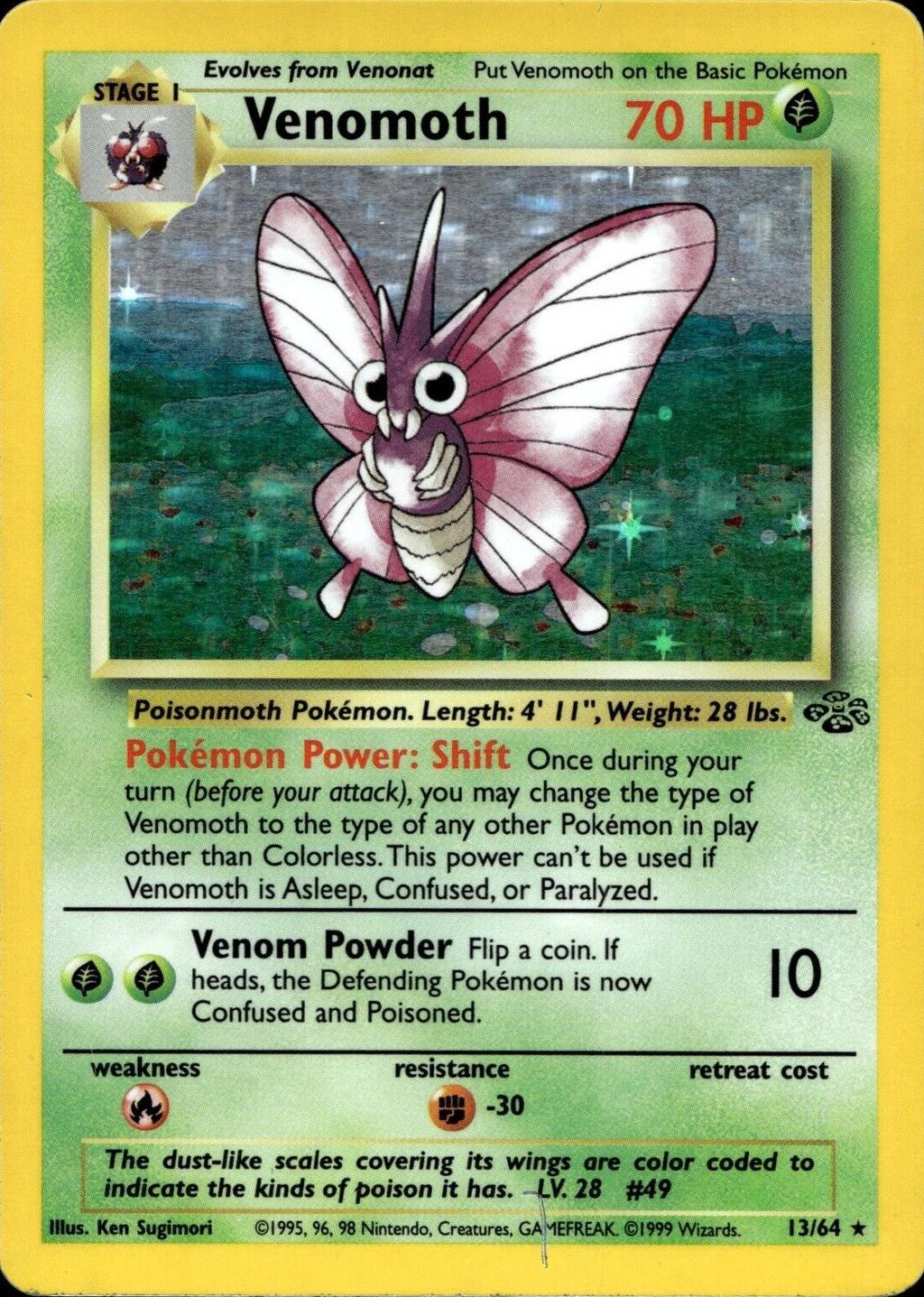 Venomoth - Jungle - #13