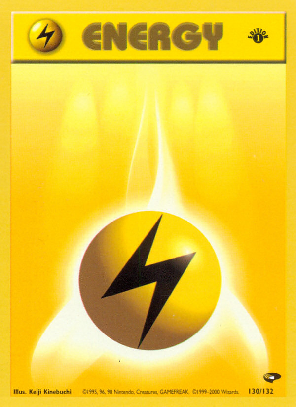 Lightning Energy - Gym Challenge - #130 (1st Edition)