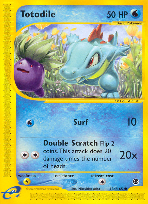 Totodile - Expedition - #134