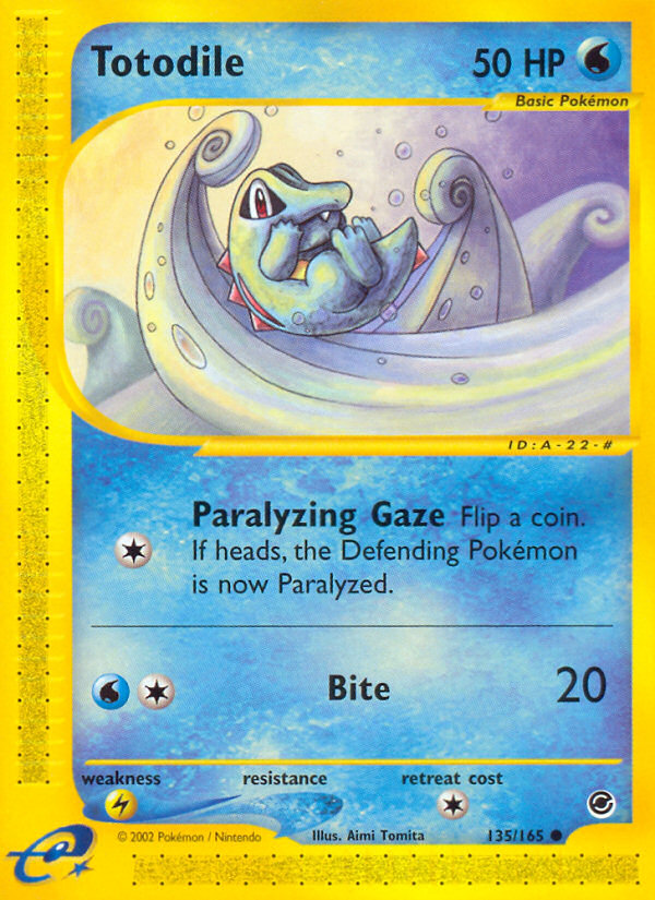 Totodile - Expedition - #135