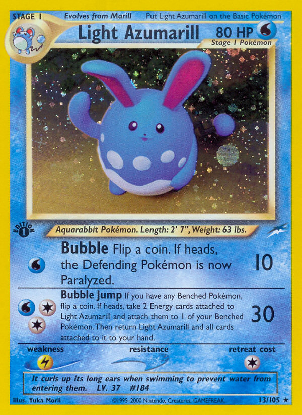 Light Azumarill - Neo Destiny - #13 (1st Edition)