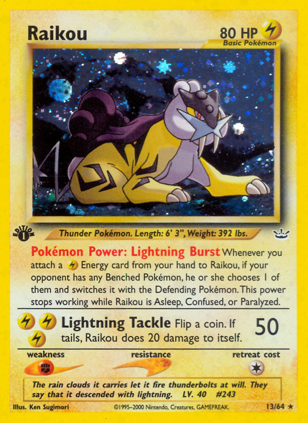 Raikou - Neo Revelation - #13 (1st Edition)