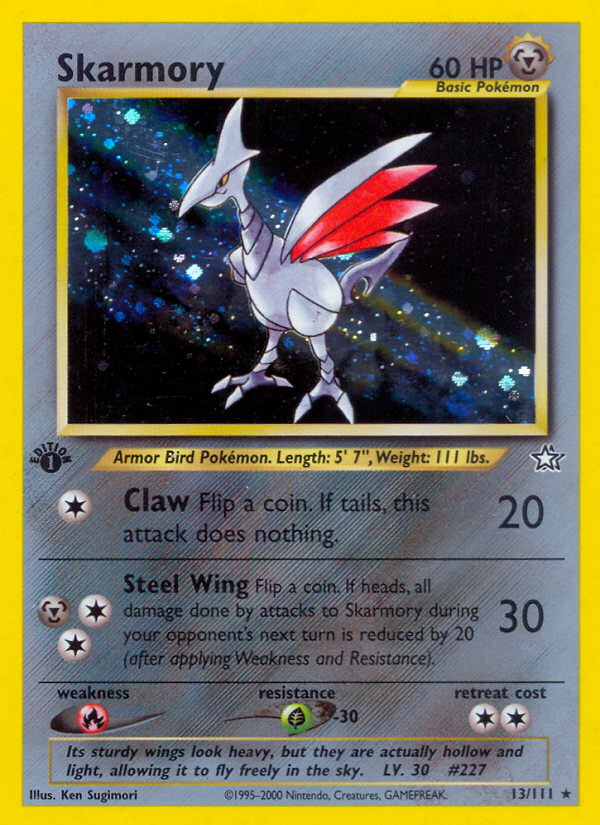 Skarmory - Neo Genesis - #13 (1st Edition)