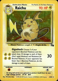 Raichu - Fossil - #14