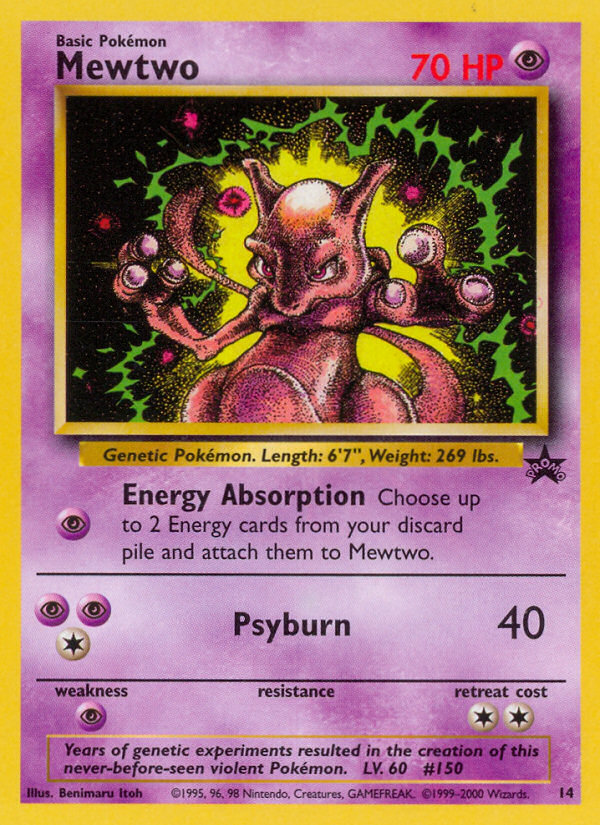 Mewtwo - Black Star Promo - #14