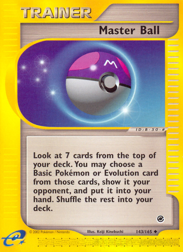 Master Ball - Expedition - #143