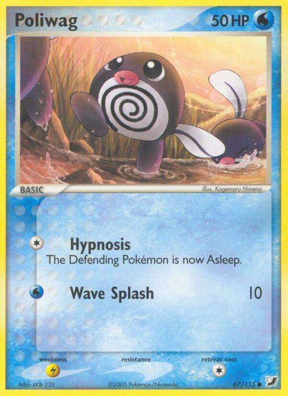 Poliwag - EX Unseen Forces - #67