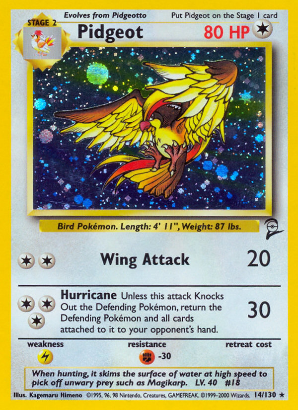 Pidgeot - Base Set 2 - #14