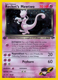 Rocket's Mewtwo - Gym Challenge - #14 (1st Edition)