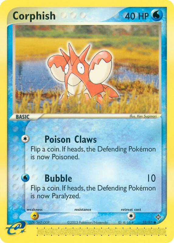Corphish - EX Dragon - #52
