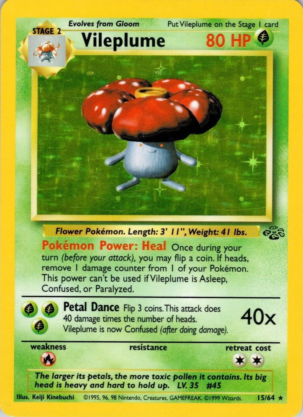Vileplume - Jungle - #15