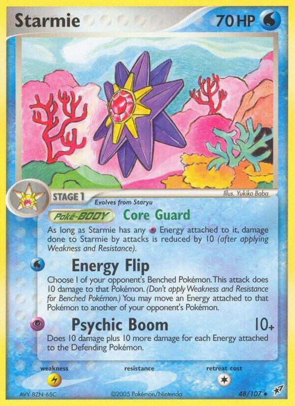 Starmie - EX Deoxys - #48