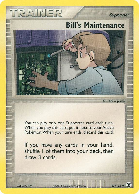 Bill's Maintenance - EX FireRed & LeafGreen - #87