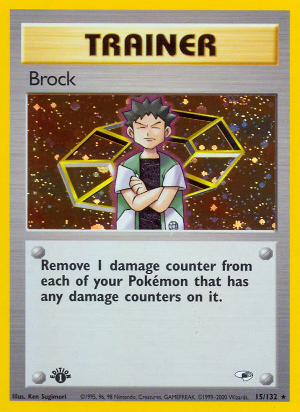Brock - Gym Heroes - #15 (1st Edition)