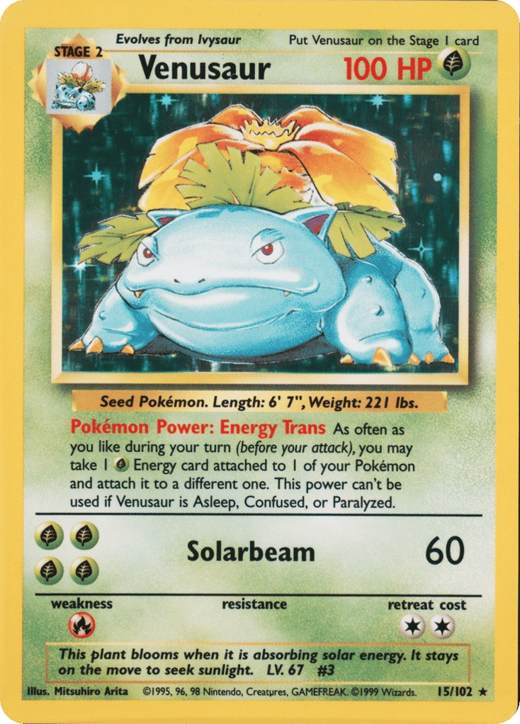 Venusaur - Base Set - #15