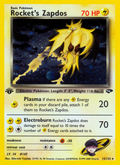 Rocket's Zapdos - Gym Challenge - #15 (1st Edition)