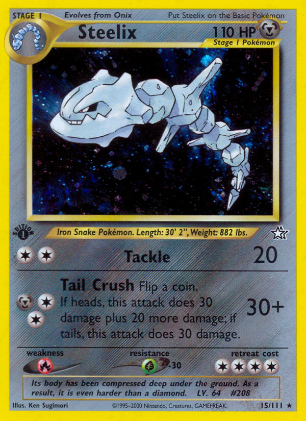 Steelix - Neo Genesis - #15 (1st Edition)