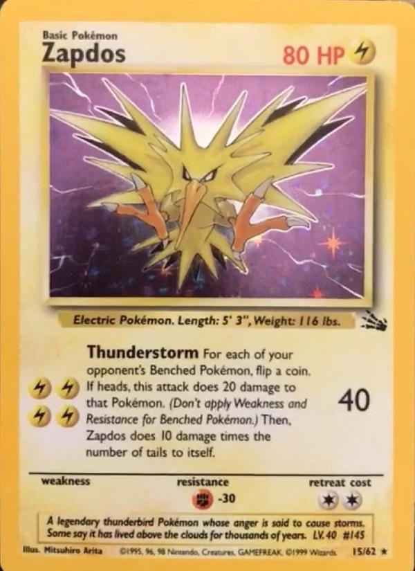 Zapdos - Fossil - #15