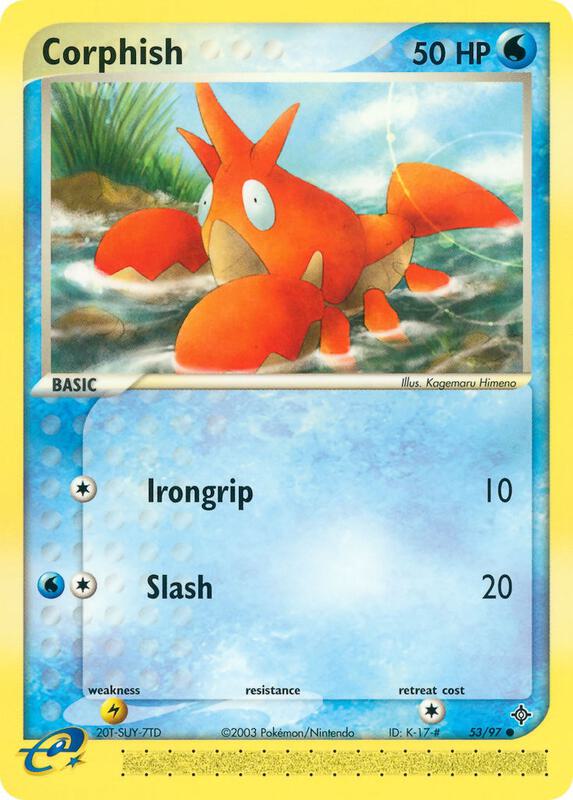 Corphish - EX Dragon - #53