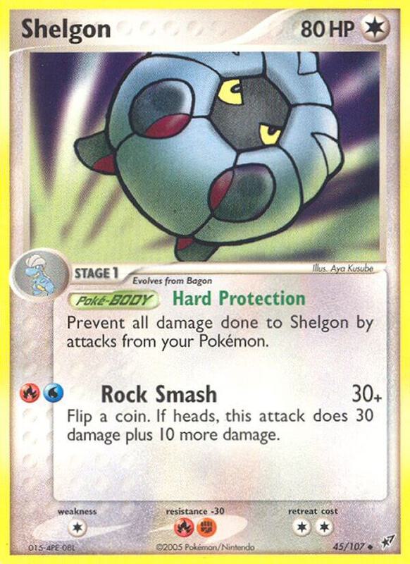 Shelgon - EX Deoxys - #45