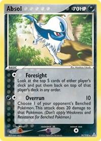 Absol - EX Holon Phantoms - #18