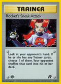 Rocket's Sneak Attack - Team Rocket - #16 (1st Edition)