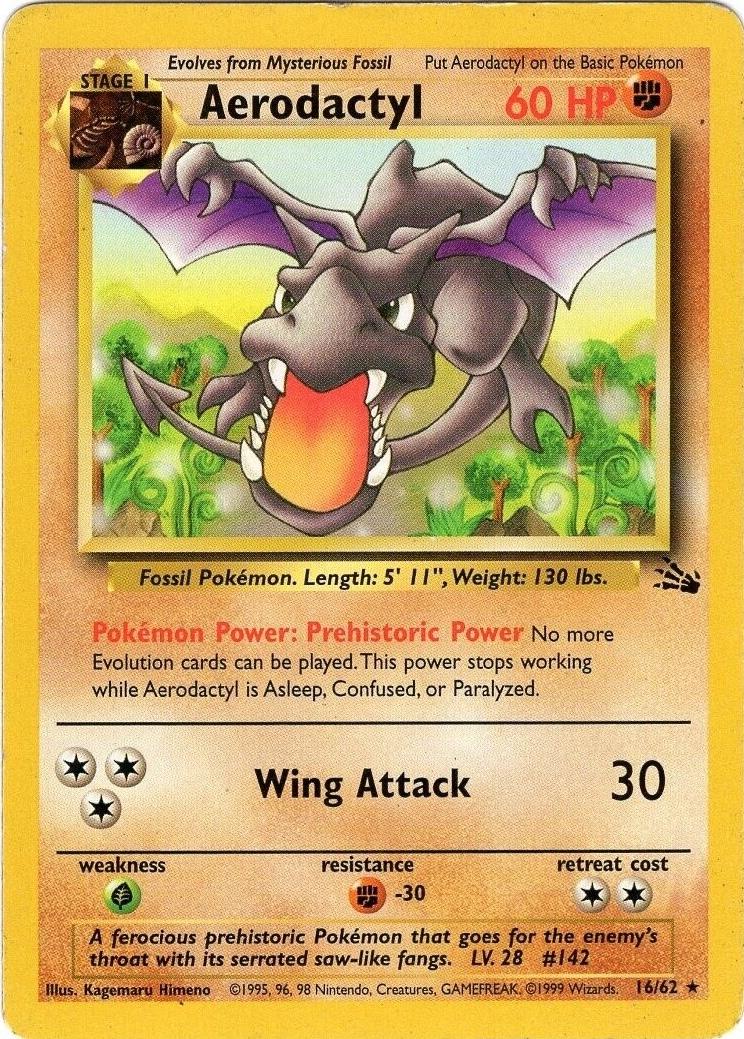 Aerodactyl - Fossil - #16