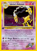 Sabrina's Alakazam - Gym Challenge - #16 (1st Edition)
