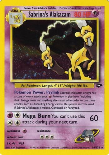 Sabrina's Alakazam - Gym Challenge - #16