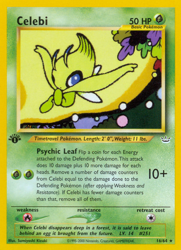 Celebi - Neo Revelation - #16 (1st Edition)