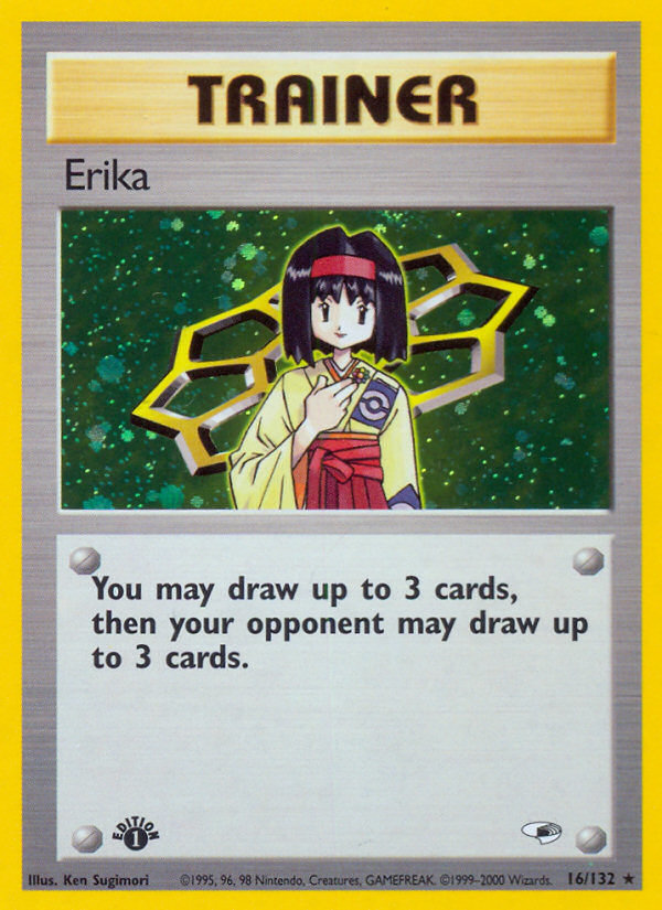 Erika - Gym Heroes - #16 (1st Edition)