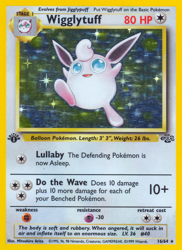 Wigglytuff - Jungle - #16 (1st Edition)