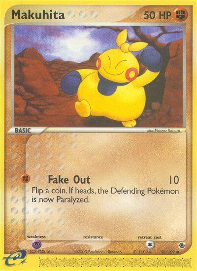 Makuhita - EX Ruby & Sapphire - #58