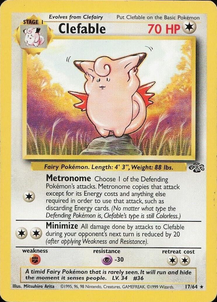 Clefable - Jungle - #17