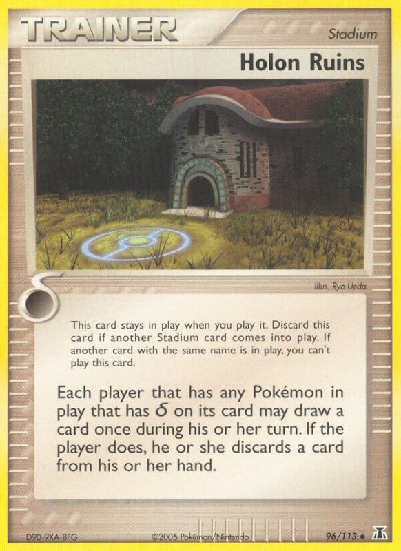 Holon Ruins - EX Delta Species - #96